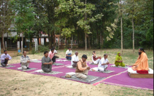 Swamiji Kriya Yoga Sessions in Pauldona, Amgaon, Gondia, Maharastra